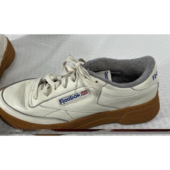 The Athlete Shoe Size 10 - Reebok Club C Bulc White Gum - Picture 3 of 15